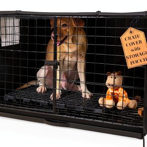 Dachshunds Desserts Dog Crate Cover Durable Waterproof Light-0