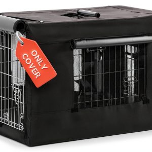 JXD Dog Crate Cover Water Resistant Oxford Cloth Pet Kennel-0