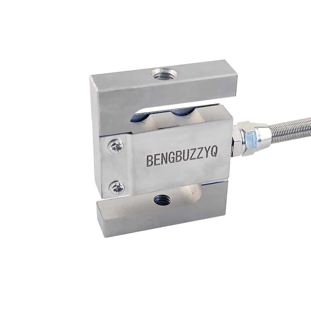 Installing BENGBUZZYQ Tension Compression Sensor Industrial Force on a steel test bench