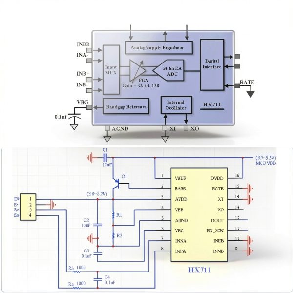 DIYmalls 50kg Load Cell Industrial Strain Gauge Sensor-4