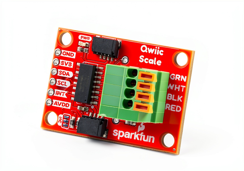 Installing SparkFun Load Cell Amplifier Board Accurate Weight on a workbench
