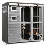 Colewin Cat Enclosure Cover Weather Resistant Breathable-0