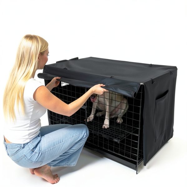Dachshunds Desserts Dog Crate Cover Durable Waterproof Light-2