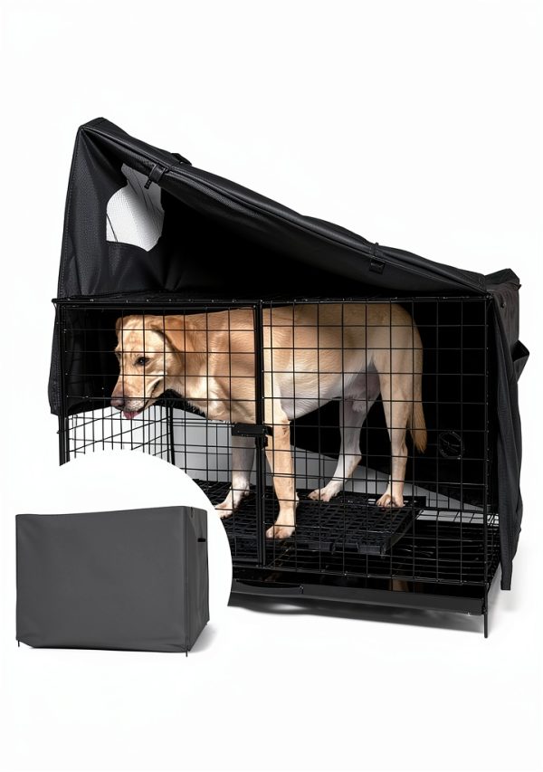 Dachshunds Desserts Dog Crate Cover Durable Waterproof Light-1