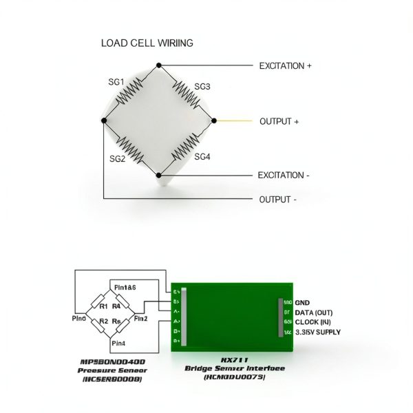 NEXTION 50kg Load Cell Industrial Sensor Strain Gauge-3