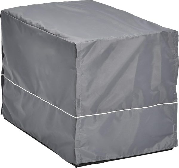 New World Dog Crate Cover Gray Cozy Den Bed Medium Large-6