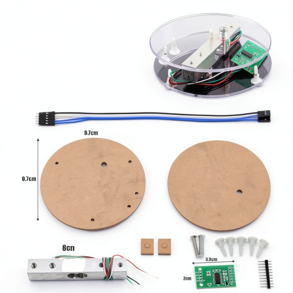 Geekstory HX711 Module 24 Bit ADC Load Cell Amplifier-1