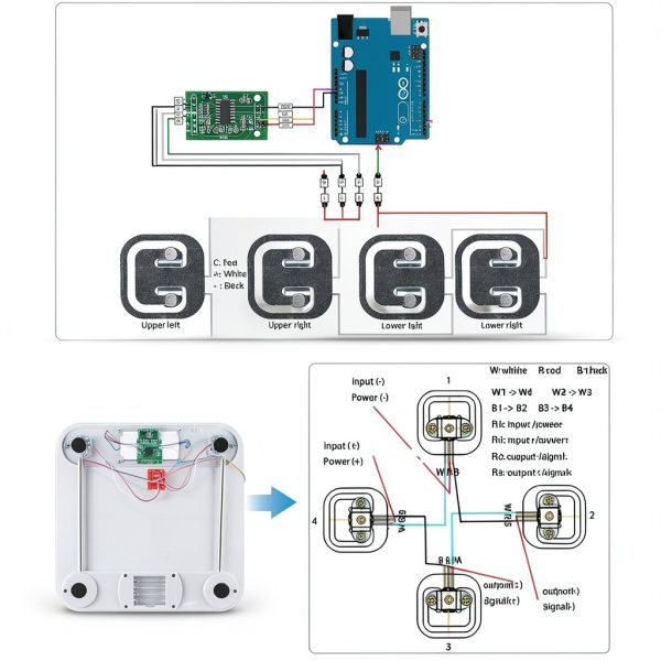NEXTION 50kg Load Cell Industrial Sensor Strain Gauge-2