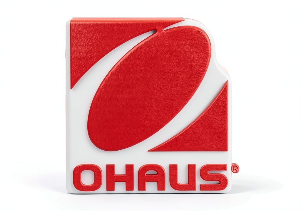 Installing Ohaus Rubber Scale Support Industrial Balance Part on a laboratory bench