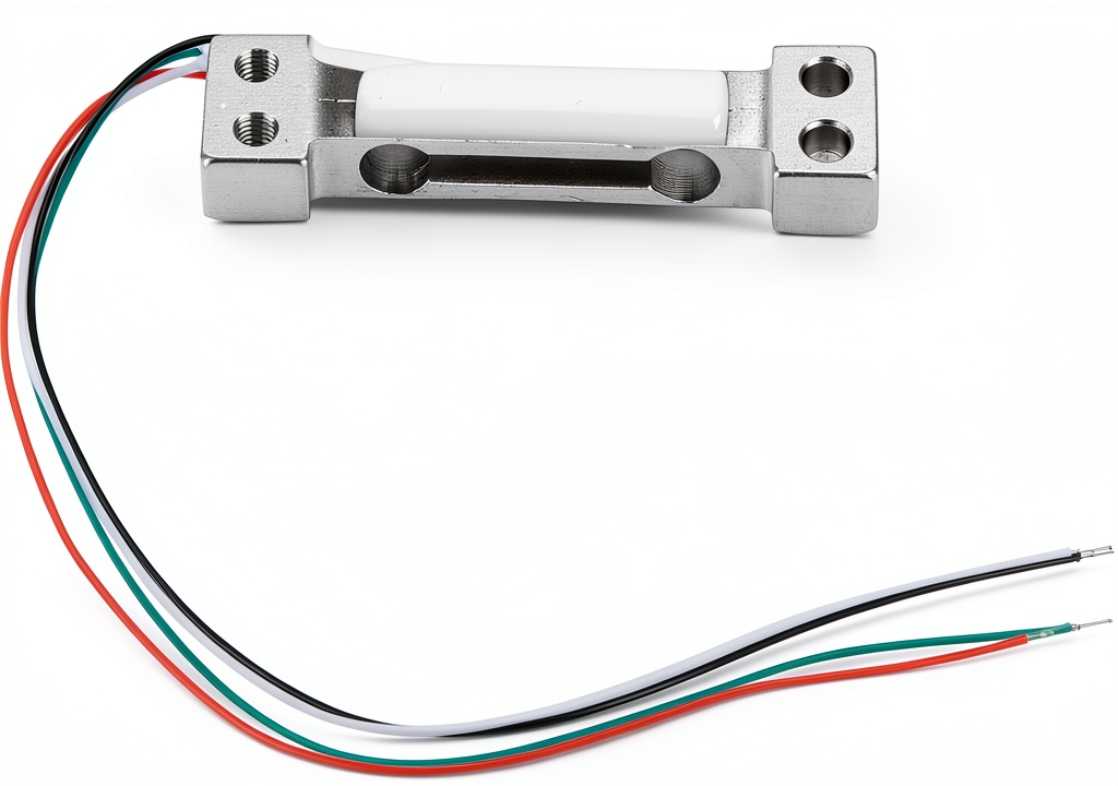 LiebeWH load cell installed in an industrial scale setup