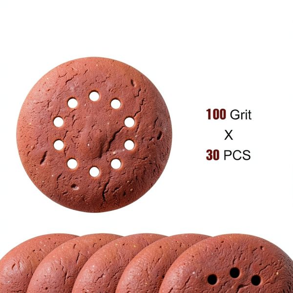 Awutzut 9in 100 Grit Sanding Disc Aluminum Oxide-1