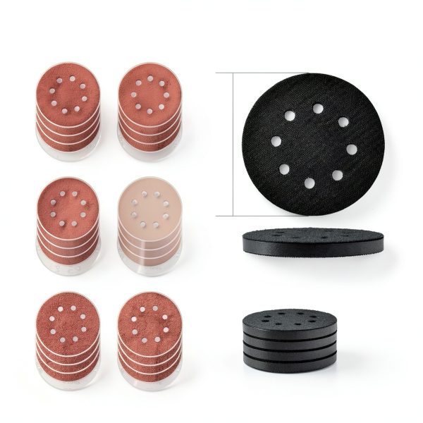 DeWalt 5 Inch Sanding Pad Aluminum Oxide Set-2
