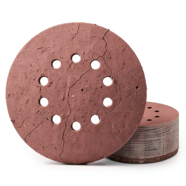 Awutzut 9in 100 Grit Sanding Disc Aluminum Oxide-0
