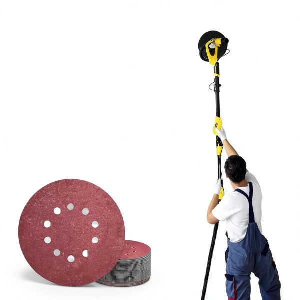 Awutzut 9in 100 Grit Sanding Disc Aluminum Oxide-4