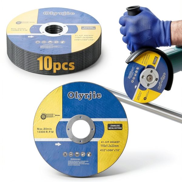 olyrjie Cut Off Wheel 4.5 inch Angle Grinder-0