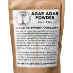 Agar Agar Powder 4 oz Average Gel Strength Lab Natural Protein 4.0-0