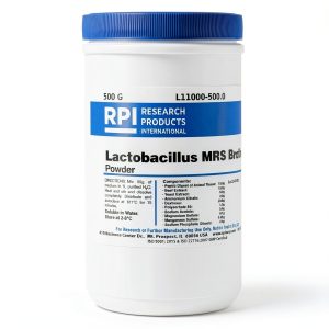 Lactobacillus MRS Broth Powder 500g - RPI L11000-500.0 Natural Protein-0