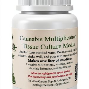 Cannabis Cloning Tissue Culture Media Ready to Use Vitro Garden Supply-0