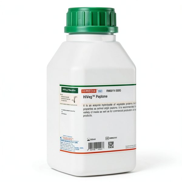 HiVeg Peptone 100g - HiMedia RM001V Natural Protein for Lab Media-0