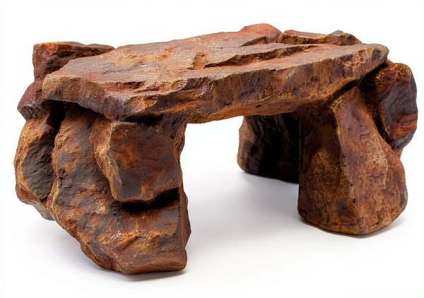 Zilla Pet Reptile Terrarium Shale Rock Den Décor, Basking Rock and Hide for Bearded Dragons and Other Reptiles, Medium-3